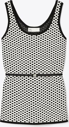 Tory Burch Womens Jacquard Tank Top, size XS