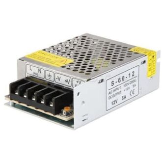 Trade Shop Trade Shop Traesio - Trade Shop - Alimentatore Switching Stabilizzato 220-12v 5a 60w Per Elettronica Strip Led