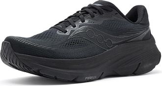 Saucony Guide 19 Mens Shoes Triple Black : 10.5 D - Medium, Synthetic