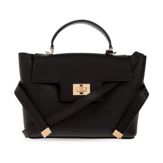 Max Mara Bolso de mano de piel Margaux - Bags - Mujer - Marr&oacute;n - ONE SIZE