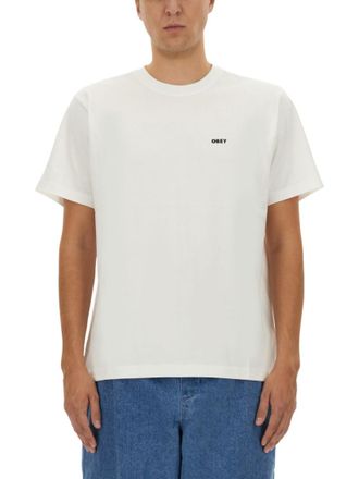 Obey White Short Sleeves T-Shirt