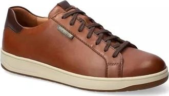 Mephisto Mens Hasko Low Top Sneakers In Hazelnut