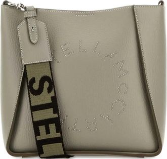 Stella McCartney Crossbodytas met logo - Grijs
