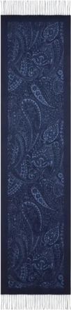 Etro Paisley Jacquard Sjaal - unisex - Wintersjaals - Blauw - ONE Size - Wol - Accessoires