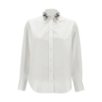 Alexander McQueen Alexander McQueen, Shirts, female, White, Size: XS Shirts