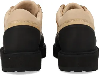 Diemme Leather Lace-up Flat - Beige