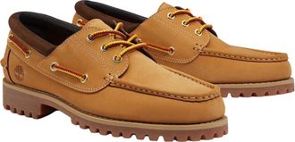 Timberland Mens Boat Shoe Wheat Nubuck Leather