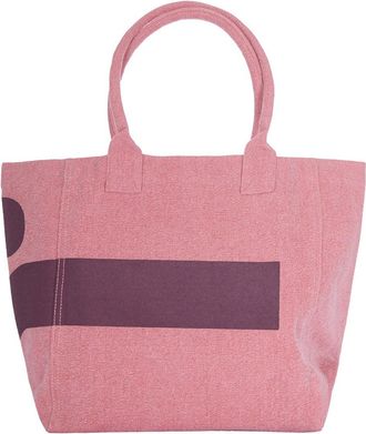 Isabel Marant Womens Tote Bag Yenky Antik Pink Cotton Handbags Hand