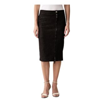 Pinko Falda l&aacute;piz Montiano - Skirts - Mujer - Marr&oacute;n - XS