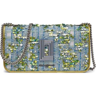 Karl Lagerfeld Kosette Shoulder Bag in Baltic Blue at Nordstrom Rack