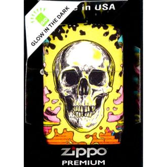 OEM Encendedor Zippo Con Dise&ntilde;o De Calavera 3 48640