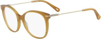 Chlo&eacute; Ladies Beige Round Eyeglass Frames CE272120854