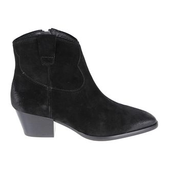 Ash Cowboy & Biker Boots, female, Black, 5 UK, Fame Ankle Boots