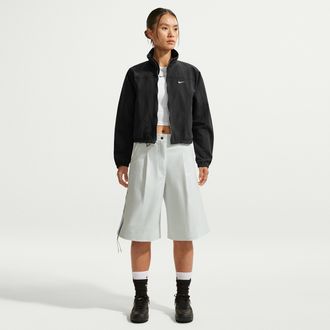 Nike Womens Nike Sportswear Airreverent Low-Rise Shorts in White | II3945-121