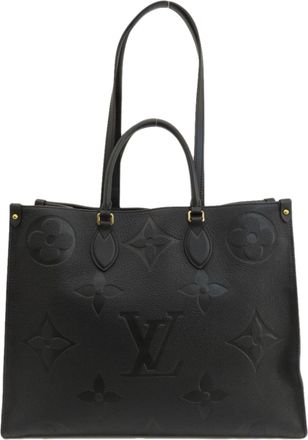 Louis Vuitton Noir Monogram Empreinte Tote Bag (Pre-Owned)