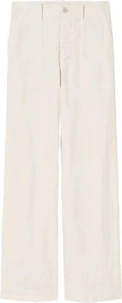 Nili Lotan Pantaloni Leon a gamba ampia - Toni neutri