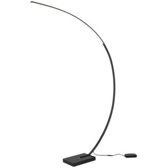 Trio Leuchten L&aacute;mpara De Pie De Arco Negro Bangkok Led Dimmer Trio Lighting