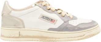 Autry Supvint Low Metal Leat Oldsilv Plat