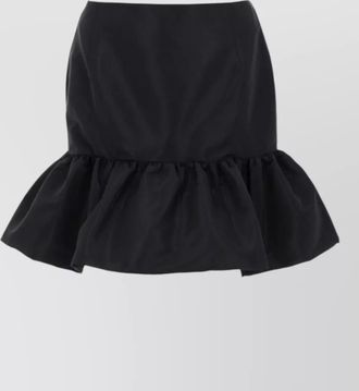 Nina Ricci midi skirt featuring ruffled hem detail