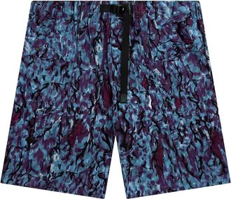 South2 West8 Cargo con stampa camouflage - Blu