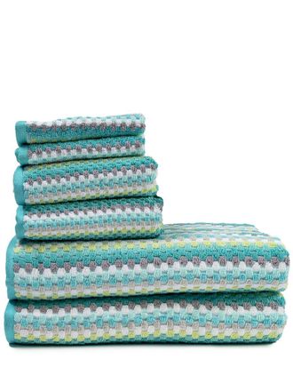 Espalma Color Pop 6Pc Bath Towel Set