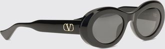 Valentino Garavani Occhiali da sole cat-eye in acetato con VLogo Signature