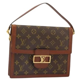 Louis Vuitton Pre-owned Handbags, female, Brown, Size: ONE SIZE Pre-owned Canvas Handbag
