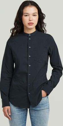 G-Star Slim Poplin Longsleeve Overhemd - Donkerblauw - Dames