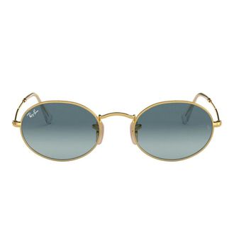 Ray-Ban Sunglasses, unisex, Yellow, Size: 54 MM Rb3547 Oval Sunglasses