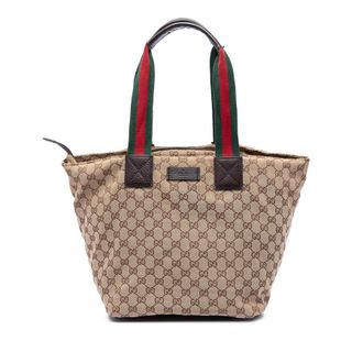 Gucci Pre-owned Gucci GG Canvas Web Tote Ladies ELKV3HYNQDHCG11H