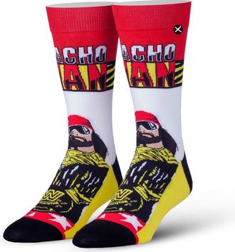 Odd Sox Odd Sox Unisex WWE Macho Man King of the Ring Socks Multi-Color