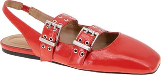 BCBGeneration Hendo Slingback Flat in Tomato at Nordstrom, Size 6