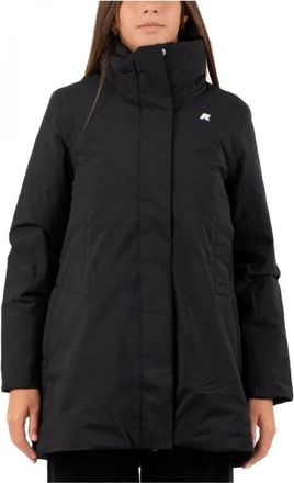 K-Way Lichtgewicht waterdichte jas voor dames - Dames - Parka Jassen - Zwart - XL - Jassen
