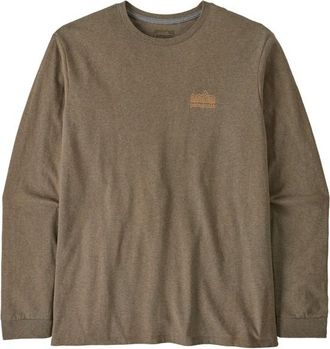 Patagonia L/S Strataspire Responsibili-Tee Longsleeve für Herren | braun