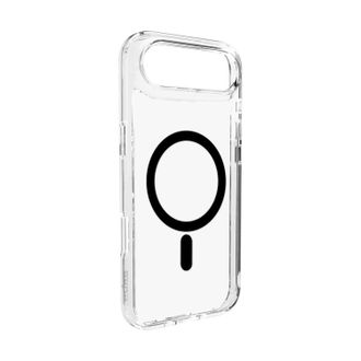 Puro Funda Trasera Magsafe De Tpu Pc Lite Para Iphone 17 Air - Anillo Negro Transparente
