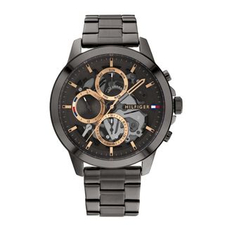 Tommy Hilfiger Accessoires, Heren, Grijs, ONE Size, Henry Watch