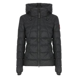 Canada Goose Winter Jackets, female, Black, Size: XS Abbott Hoody
