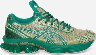 Asics US7-S GEL-Kinetic Fluent Sneakers Watershed Rose / Kale