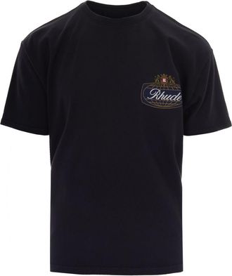 Rhude Black Crew Neck T-Shirt