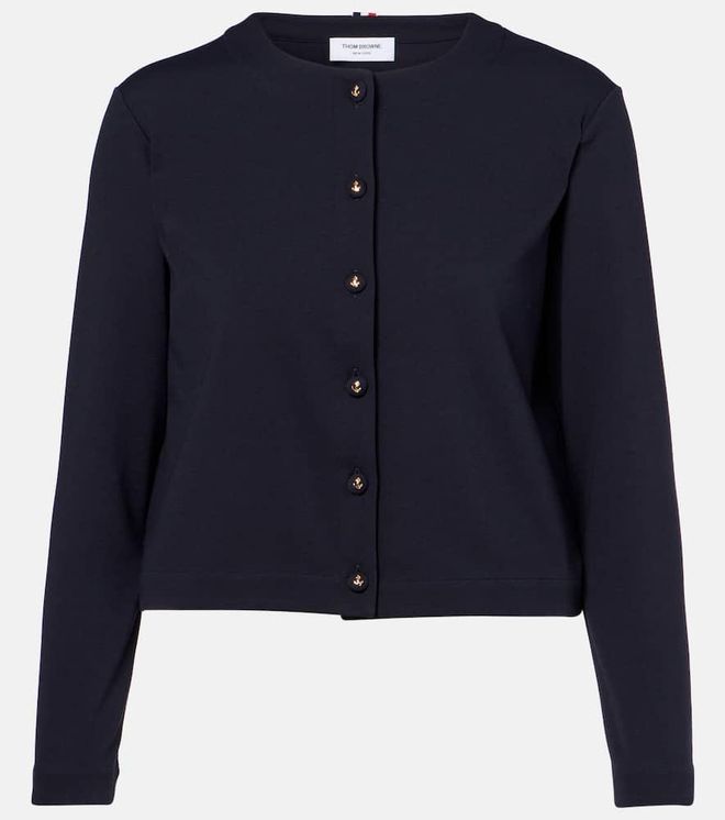 Compact knit cardigan