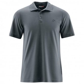 Maier Sports Ulrich Polo-Shirt f&uuml;r Herren | grau