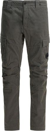 C.P. Company Slim-fit Broeken - Heren - Slim Fit Broeken - Grijs - XL - Broeken