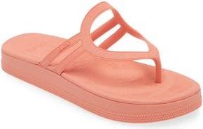 Sanuk Sunshine Platform Flip Flop in Burnt Coral at Nordstrom Rack, Size 10