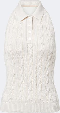 Ralph Lauren Collection Top in seta a trecce