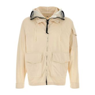 C.P. Company Light Jackets, male, Beige, Size: S Explorer Jacket with Blazers and Vests