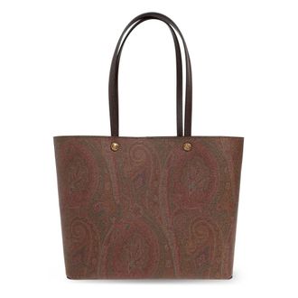 Etro Shopping Bags, female, Brown, ONE SIZE, Shopping Essential M Arnica