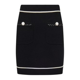 Pinko Short Skirts, female, Black, Size: XS Gonna Nera