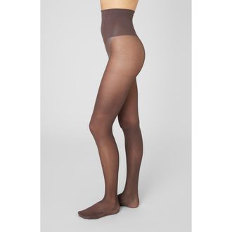 Swedish Stockings Svea Premium Opaque Tights in Dark Brown at Nordstrom, Size X-Large