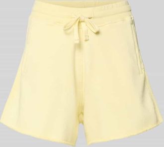 Rich & Royal Sweatshorts mit Eingrifftaschen in Hellgelb, Gr&ouml;&szlig;e XL