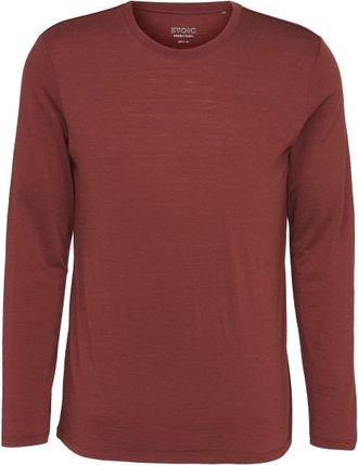 Stoic Merino155 LaholmSt. L/S Merinoshirt f&uuml;r Herren | rot